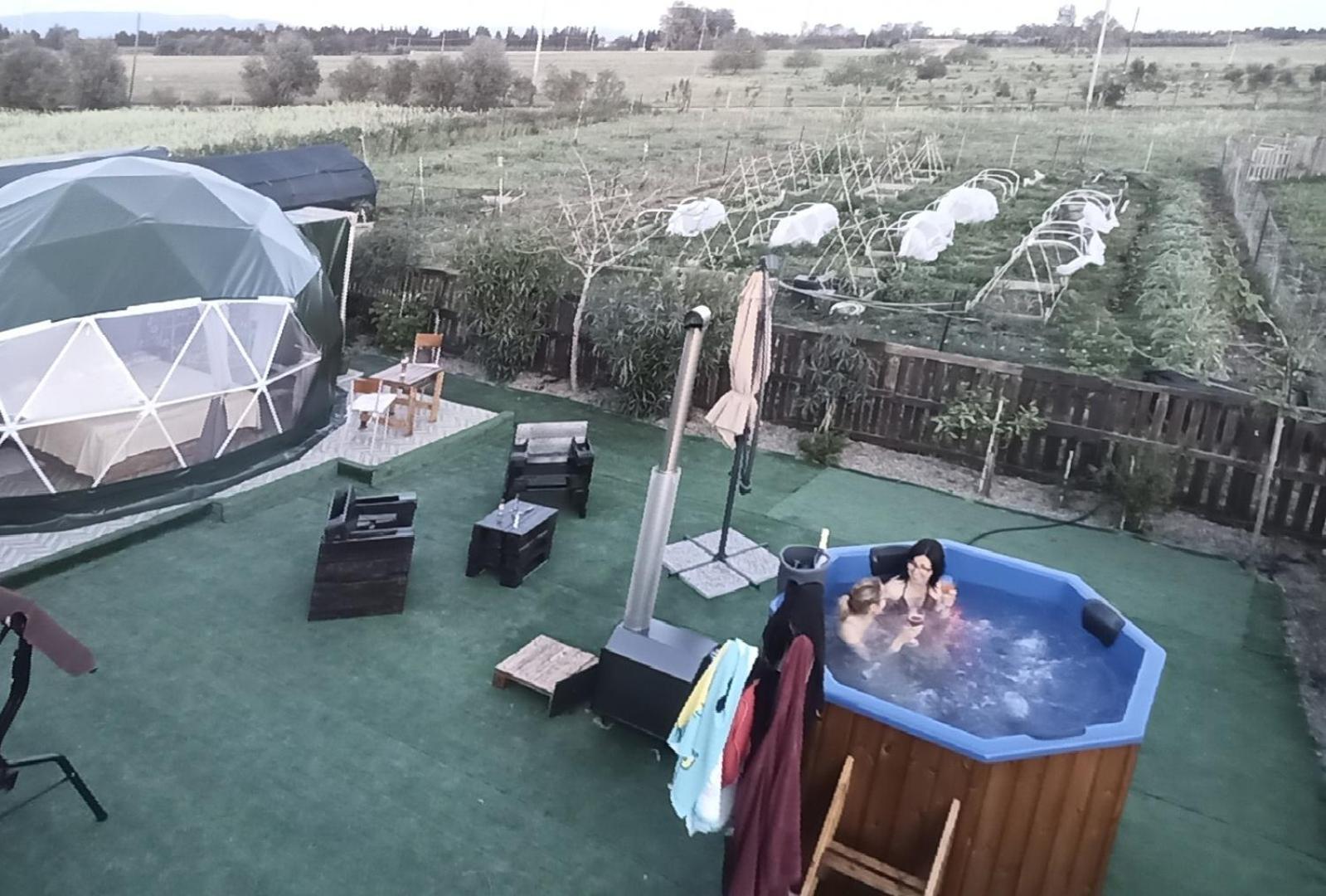 Podere Kiri Dome Experience Decimomannu Exterior foto
